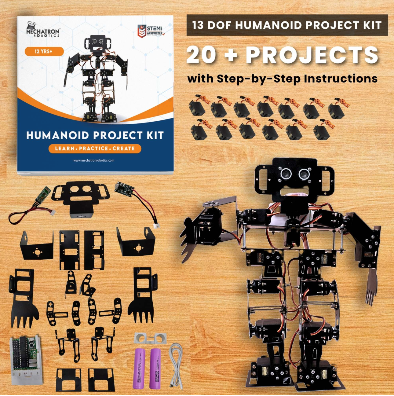 Humanoid Metal Frame Project Kit